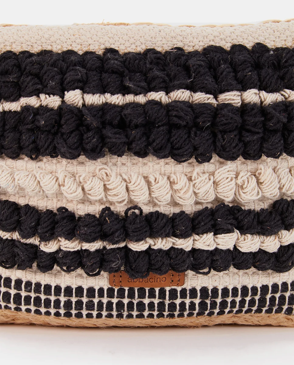 Bandolera bordada negro - Imagen 7