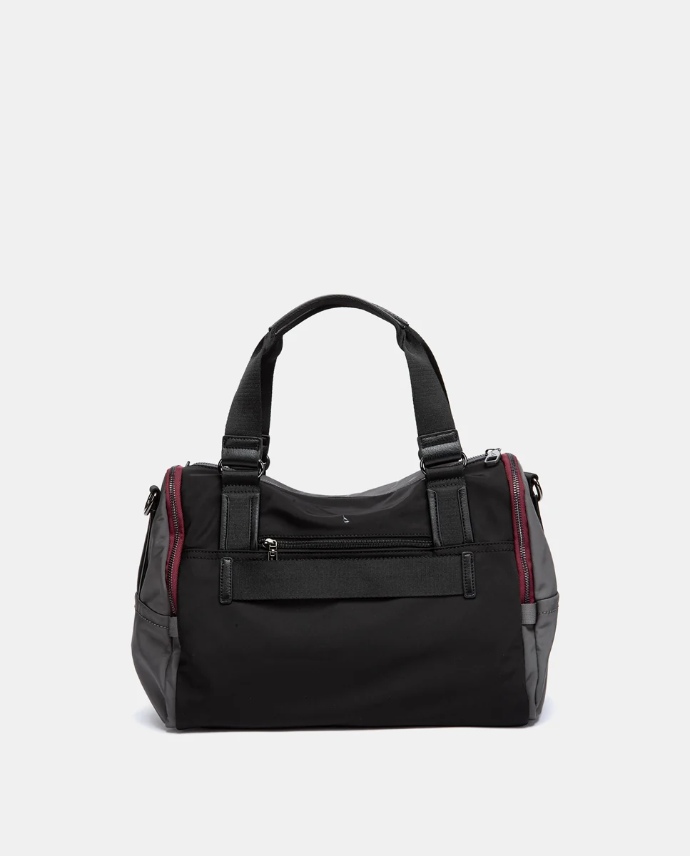 Bolso de viaje en materiales reciclados gris - Imagen 4