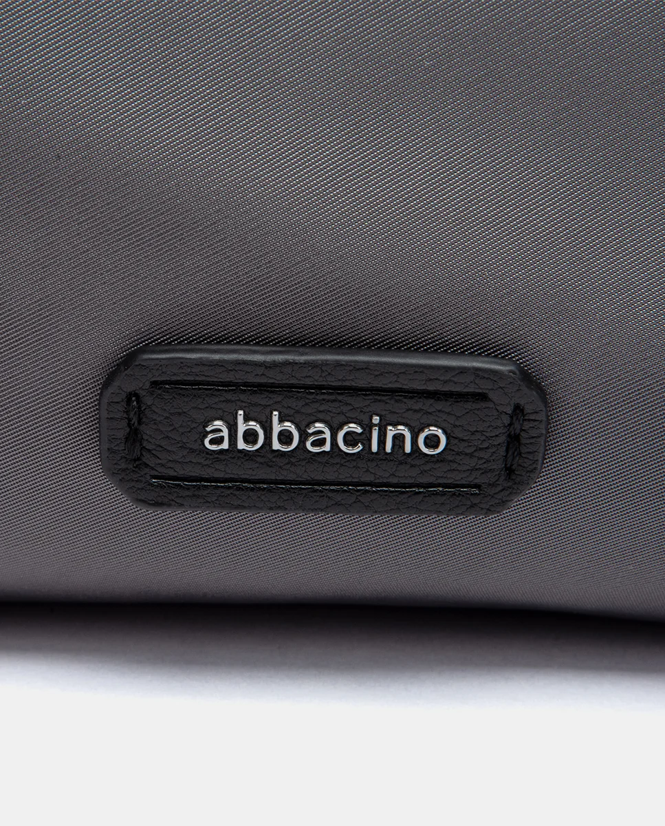 Bolso de viaje en materiales reciclados gris - Imagen 9