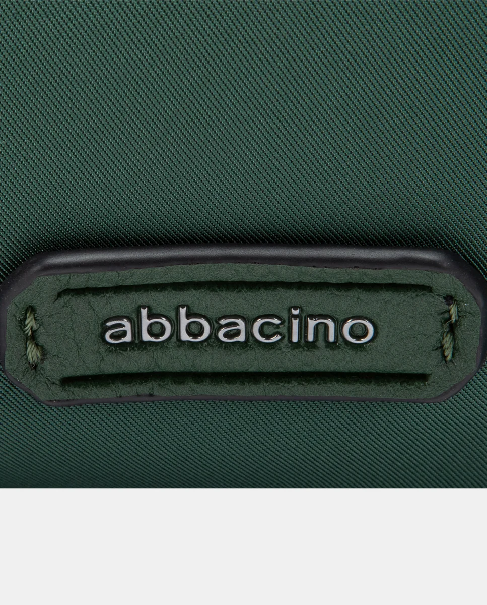 Bolso de viaje en materiales reciclados verde - Imagen 9