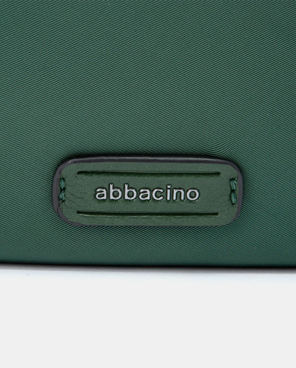 Bolso de hombro en materiales reciclados verde - Imagen 8