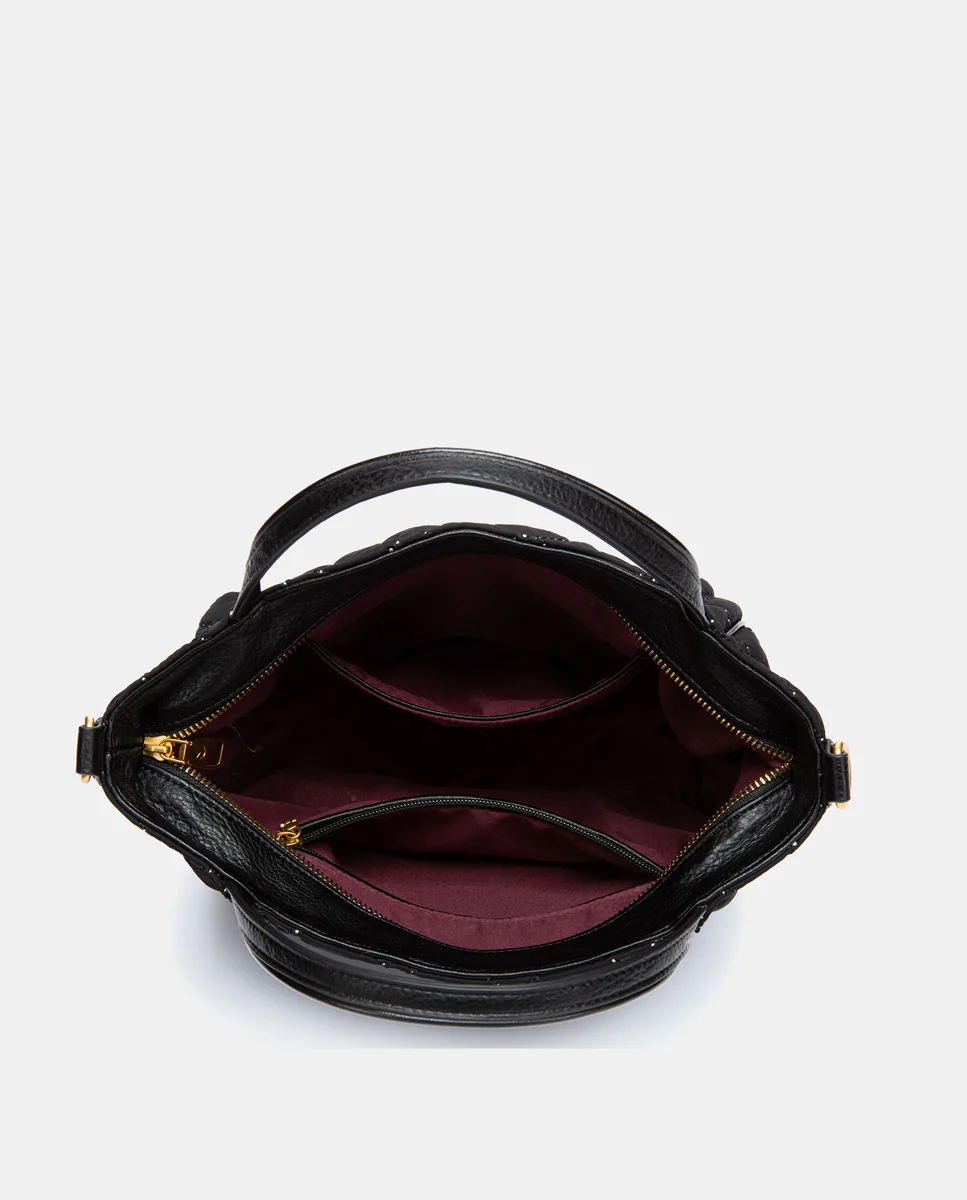 Shopper acolchado negro - Imagen 7