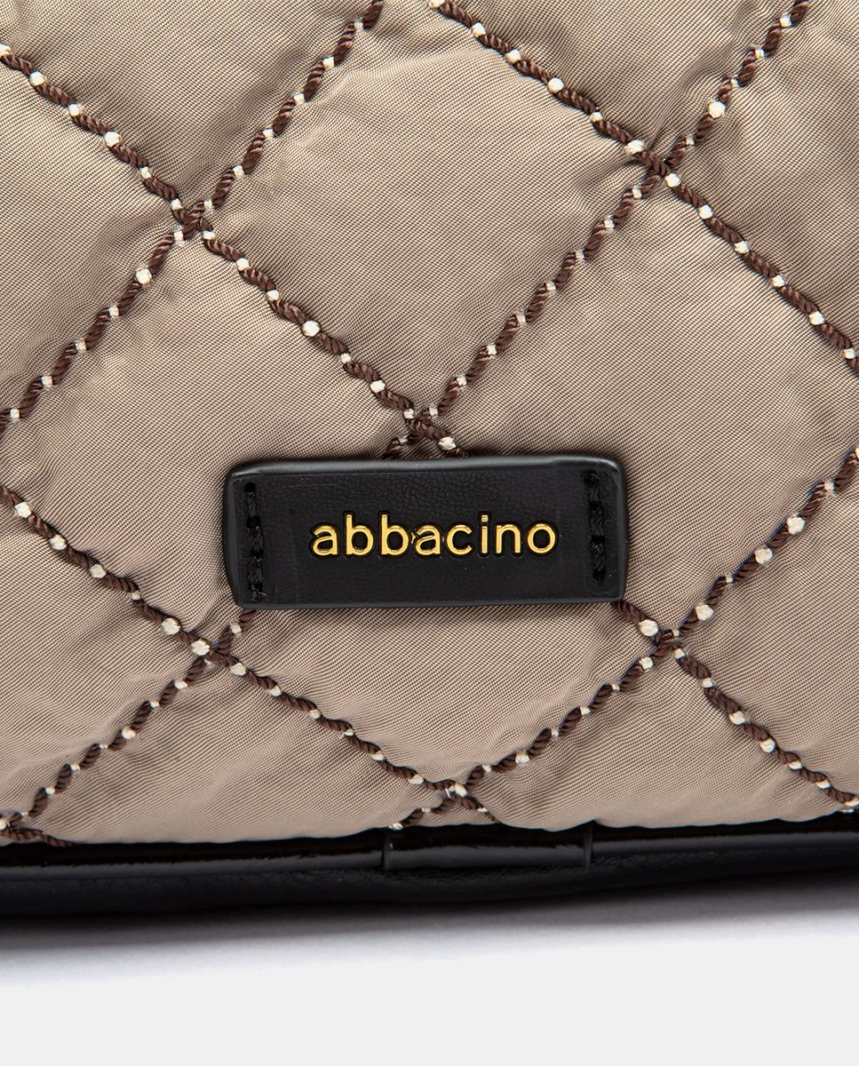 Shopper acolchado taupe - Imagen 8