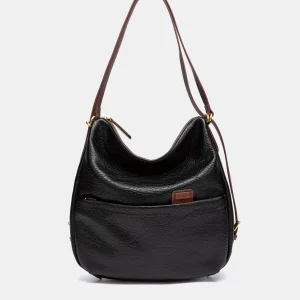 Bolso multifuncional en materiales reciclados negro