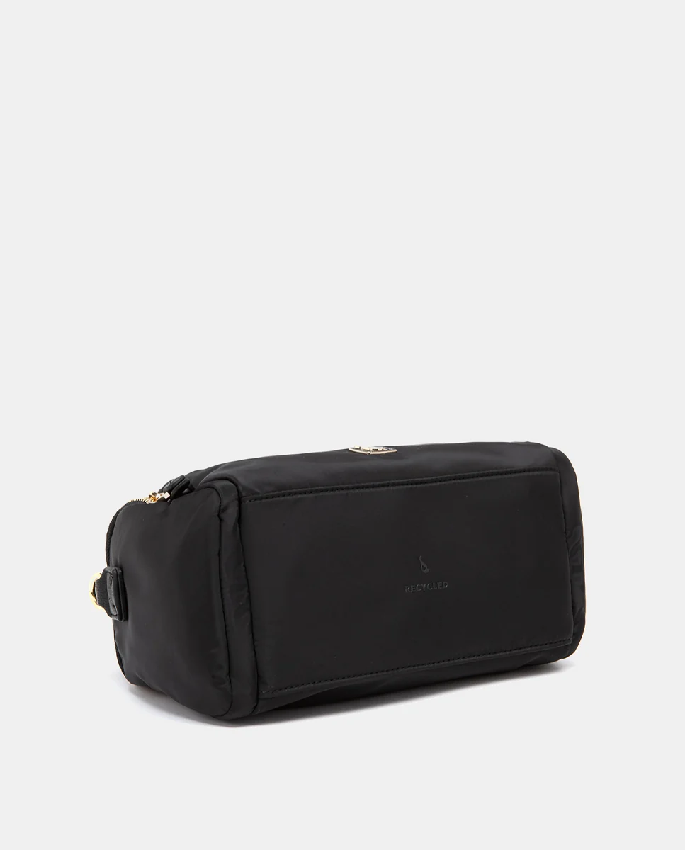Bolso de mano en materiales reciclados negro - Imagen 6