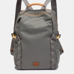 Mochila en materiales reciclados gris