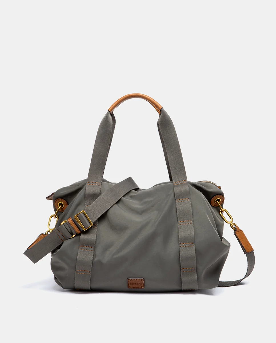 Shopper en materiales reciclados gris - Imagen 5