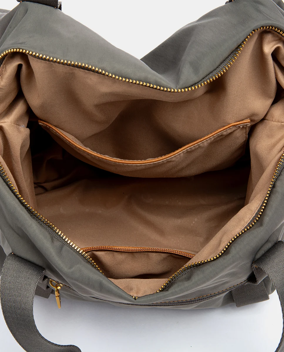 Shopper en materiales reciclados gris - Imagen 7