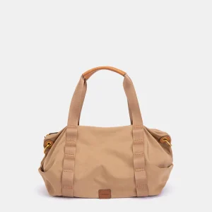 Shopper en materiales reciclados beige