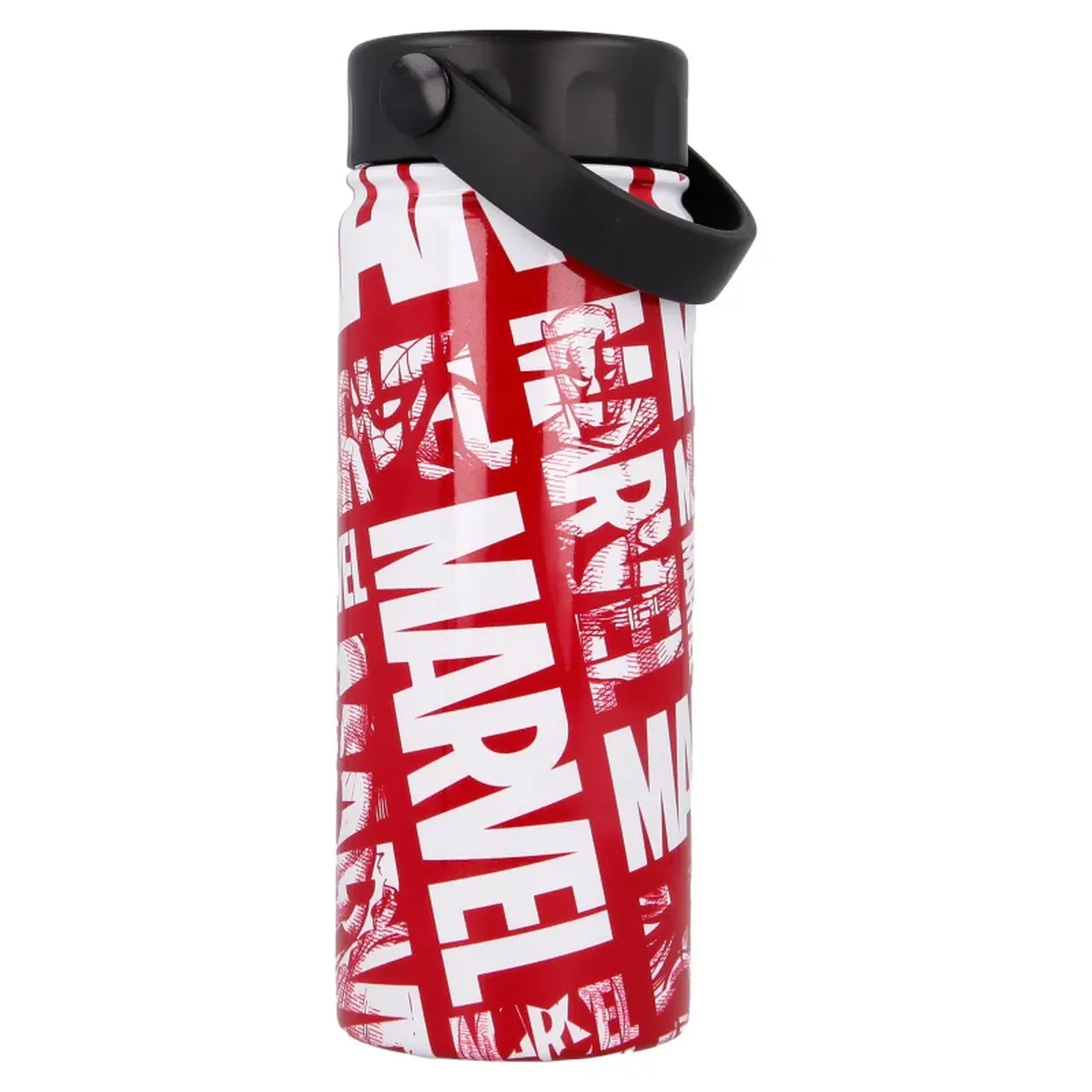 ILUSION BOTELLA ACERO INOX TERMO 530 ML MARVEL - Imagen 4