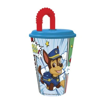 ILUSION VASO CAÑA EASY 430 ML PAW PATROL COMIC - Imagen 2