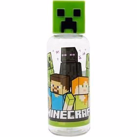ILUSION BOTELLA FIGURITA 3D 560 ML  MINECRAFT