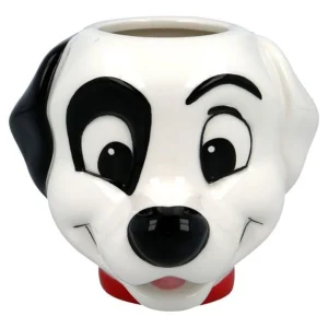 ILUSION TAZA CERAMICA 3D 340ML CABEZA 101 DALMATAS