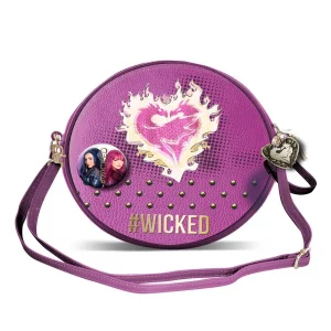 BOLSO REDONDO DESCENDIENTES DISNEY 18X18X6CM