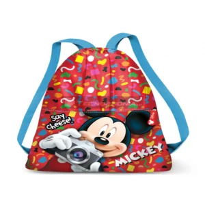 SACO MOCHILA STRAP MICKEY MOUSE DISNEY 41X35CM