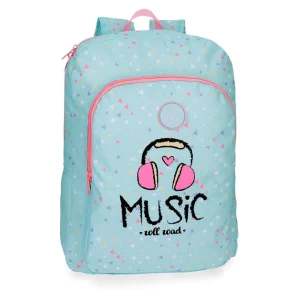 MOCHILA ADAPTABLE 40 ESCOLAR ROLL ROAD MUSIC