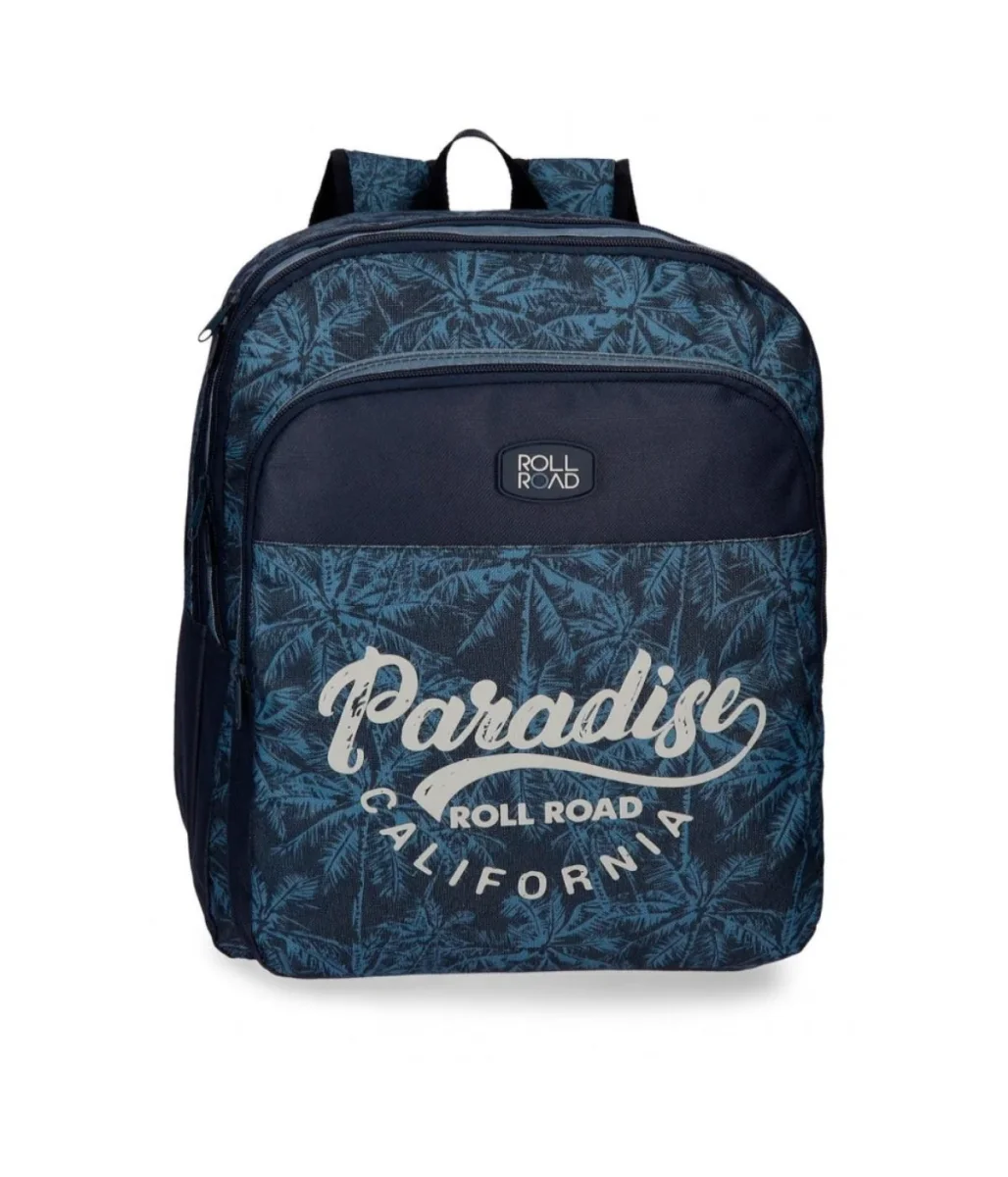 MOCHILA ESCOLAR ADAPTABLE 44CM ROLL ROAD PALM - Imagen 2