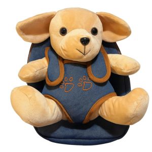 MOCHILA INFANTIL PELUCHE PERRO EXTRAIBLE