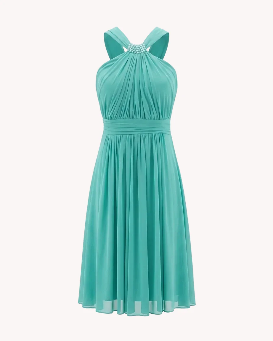 Vestido Aguamarina Perla Royale