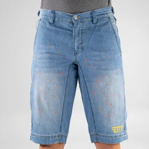 Pantalón Mountain Bike (MTB) Heras Jeans Fluor