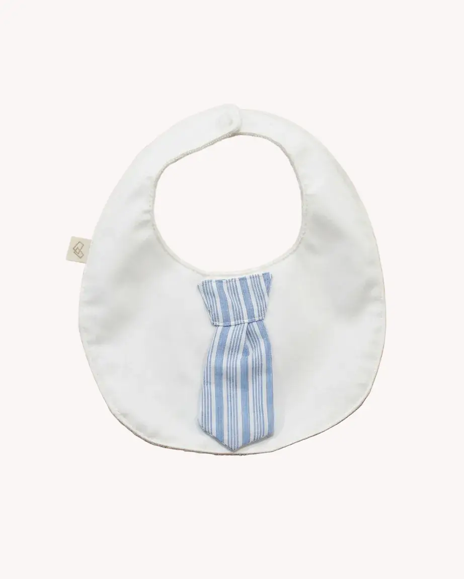 Babero Corbata Rayas
