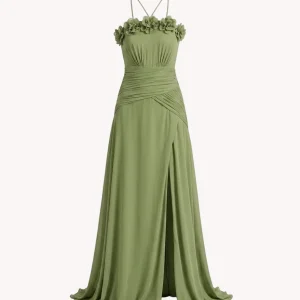 Vestido Flora Verde