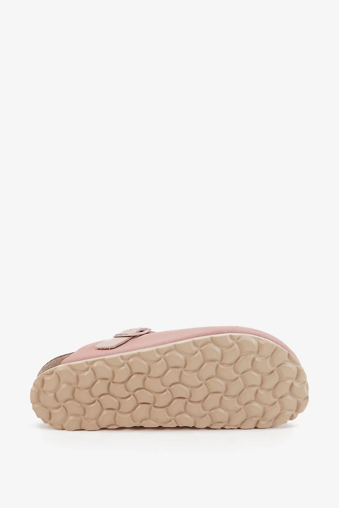 Zueco en serraje rosa - Imagen 6
