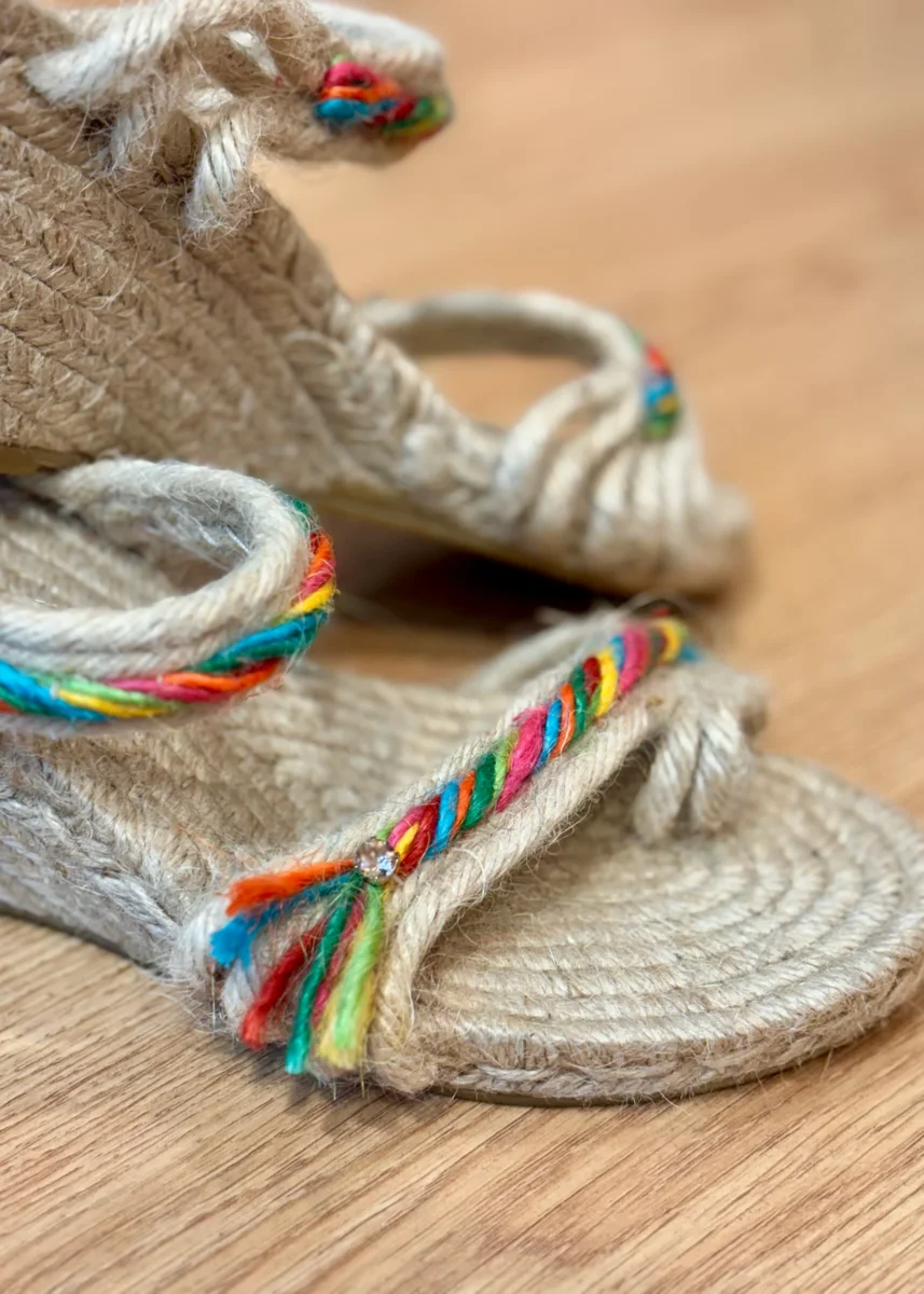 Sandalia yute Aura yute multicolor - Imagen 4