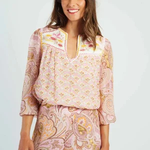 Blusa estampada Aurelie