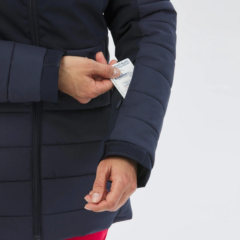 Abrigo de mujer impermeable (-15°C) semi-largo Wedze 100 - Imagen 8