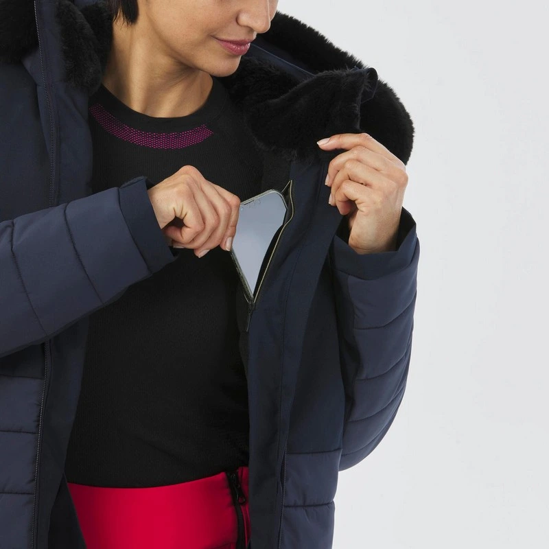 Abrigo de mujer impermeable (-15°C) semi-largo Wedze 100 - Imagen 5