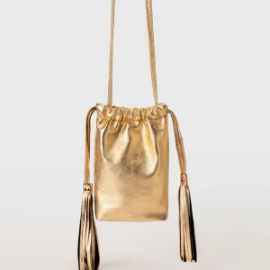 Bolso Pequeño Dorado Mónica