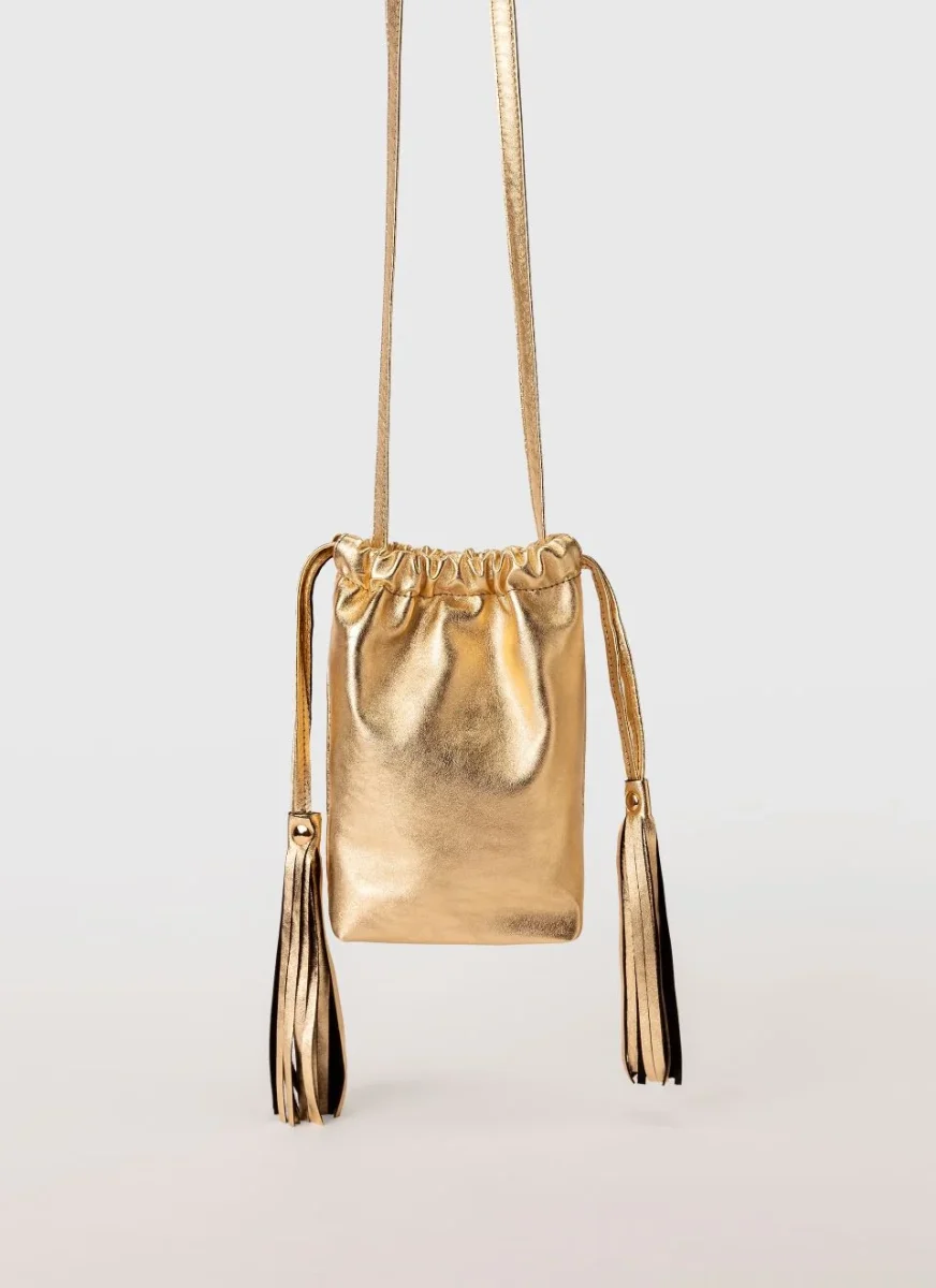 Bolso Plateado Pequeño Mónica - Imagen 7