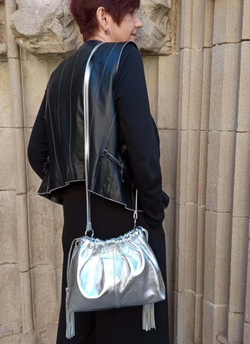 Bolso Plata Fiesta Erica - Imagen 3