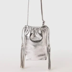 Bolso Plateado Pequeño Mónica