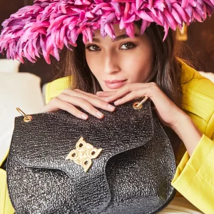 Bolso hombro de lujo en piel vacuno artesanal