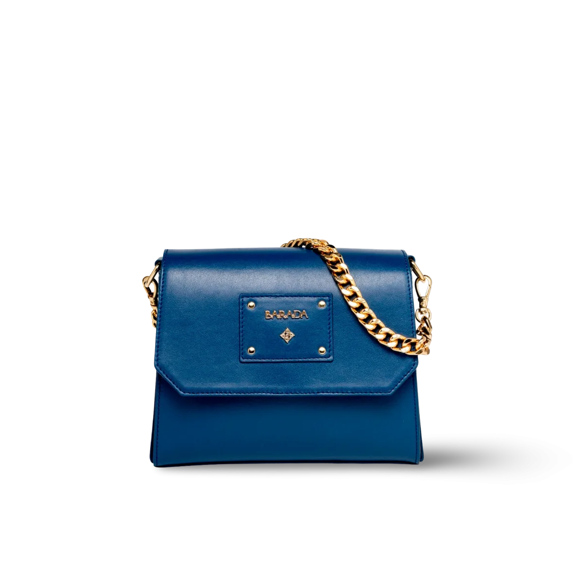 Bolso de hombro con cadena en piel vacuno lujo moderno - Imagen 3