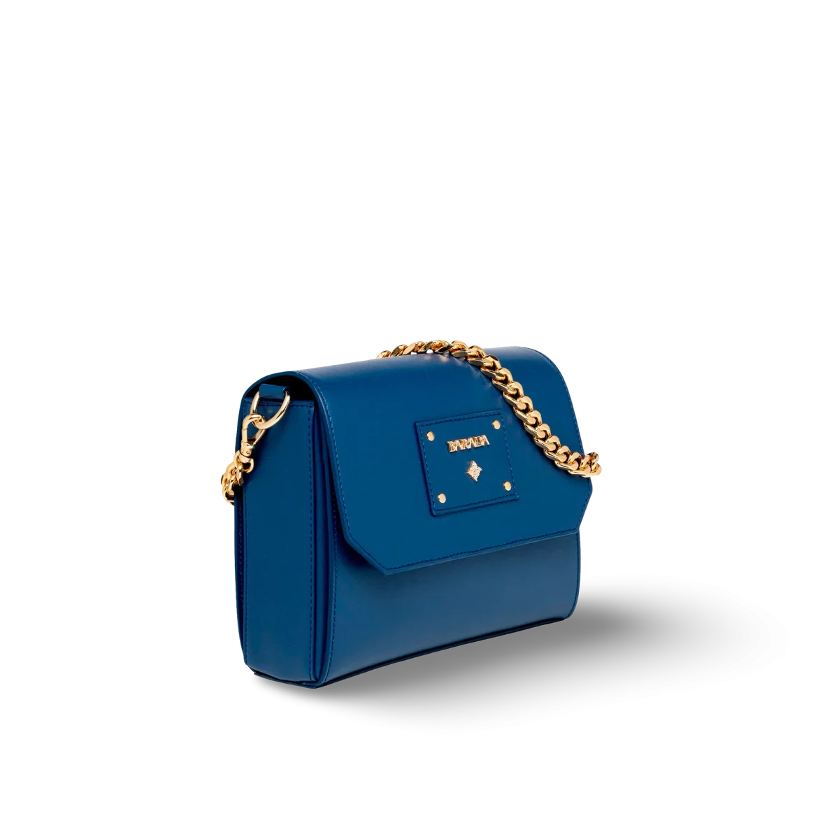 Bolso de hombro con cadena en piel vacuno lujo moderno - Imagen 6