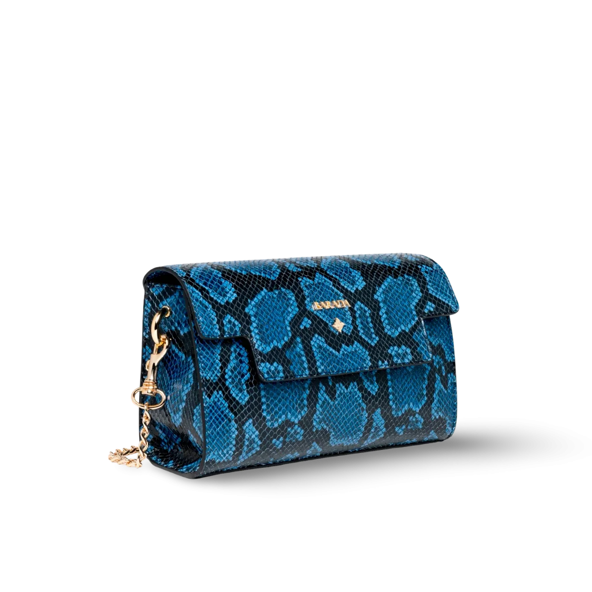 Bolso hombro en piel vacuno con cadena moderna - Imagen 7