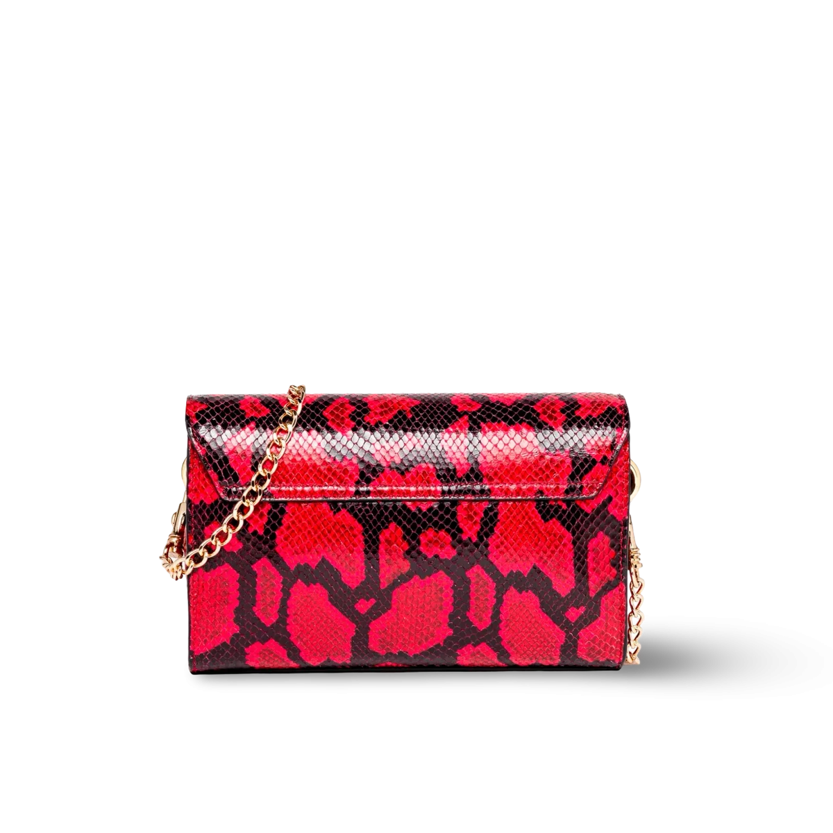 Bolso hombro en piel vacuno con cadena moderna - Imagen 9