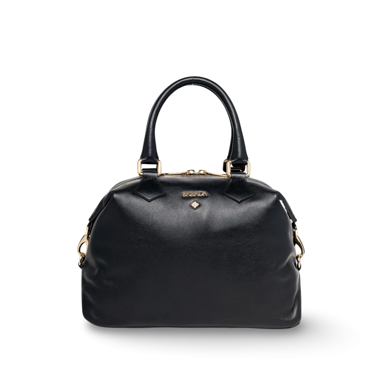 Bolso bowling en piel vacuno de lujo hecho a mano - Imagen 2