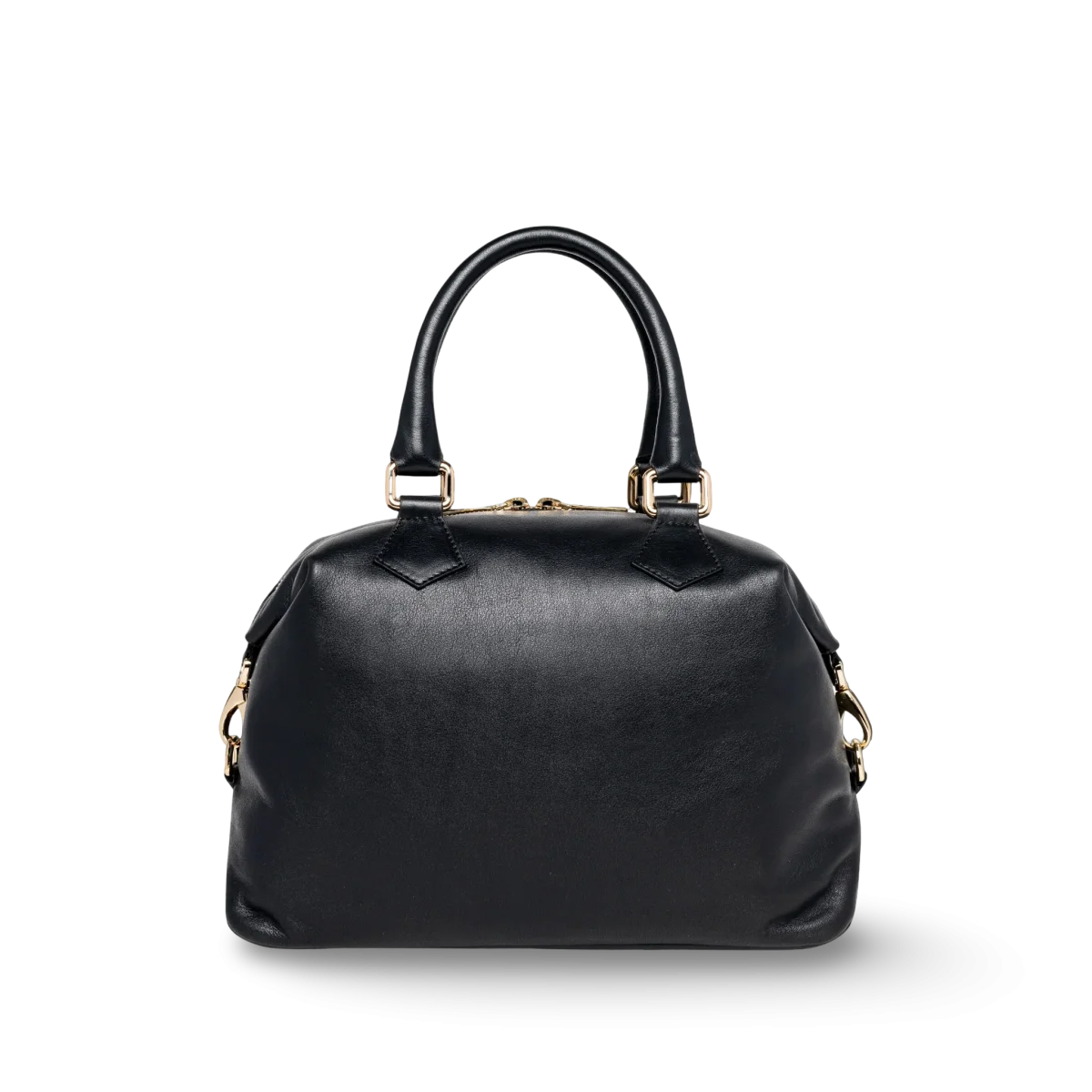 Bolso bowling en piel vacuno de lujo hecho a mano - Imagen 3