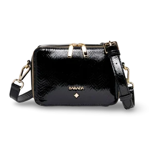 Bolso crossbody bandolera pequeño en piel vacuno de viaje
