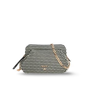 Bolso de hombro en piel vacuno y caprino ideal para eventos