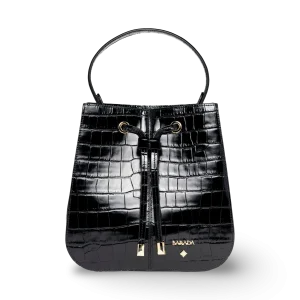 Bolso de cuero vacuno con efecto coco un diseño que marca tendencia