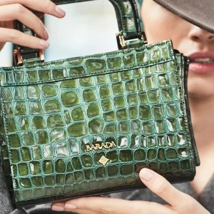 Bolso mini en piel caprino diseño exclusivo hecho a mano