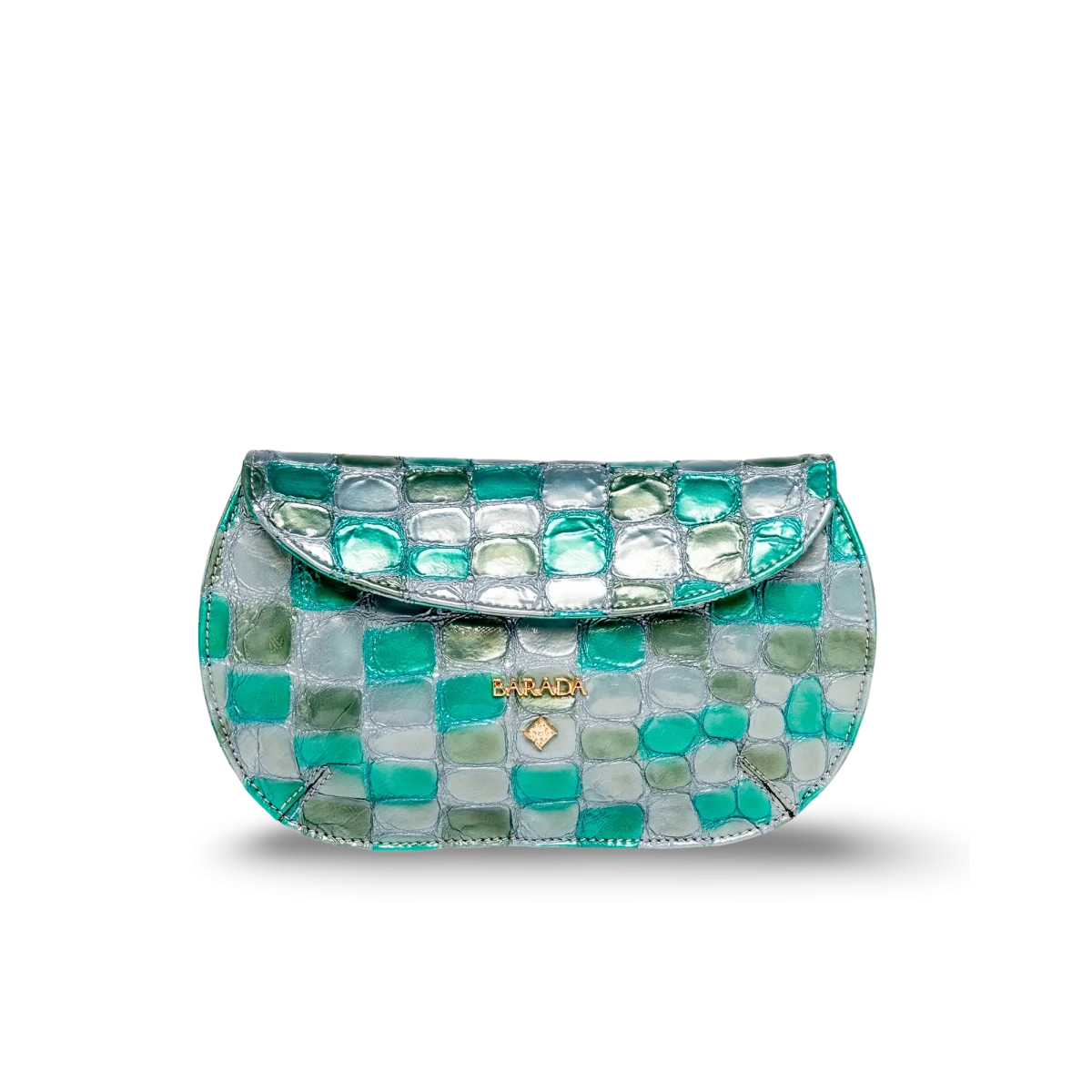 Mini bolso de diseño en cuero acabado en charol - Imagen 7