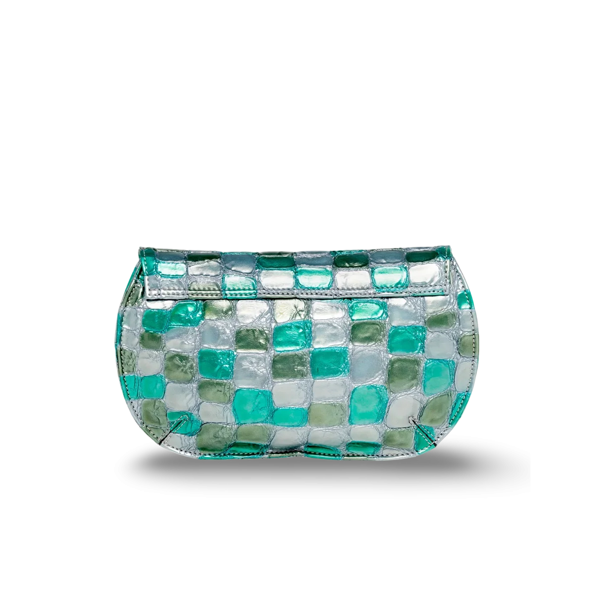 Mini bolso de diseño en cuero acabado en charol - Imagen 8