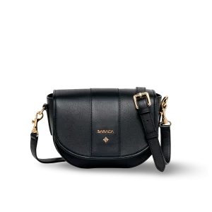 Bolso saddle en piel vacuno