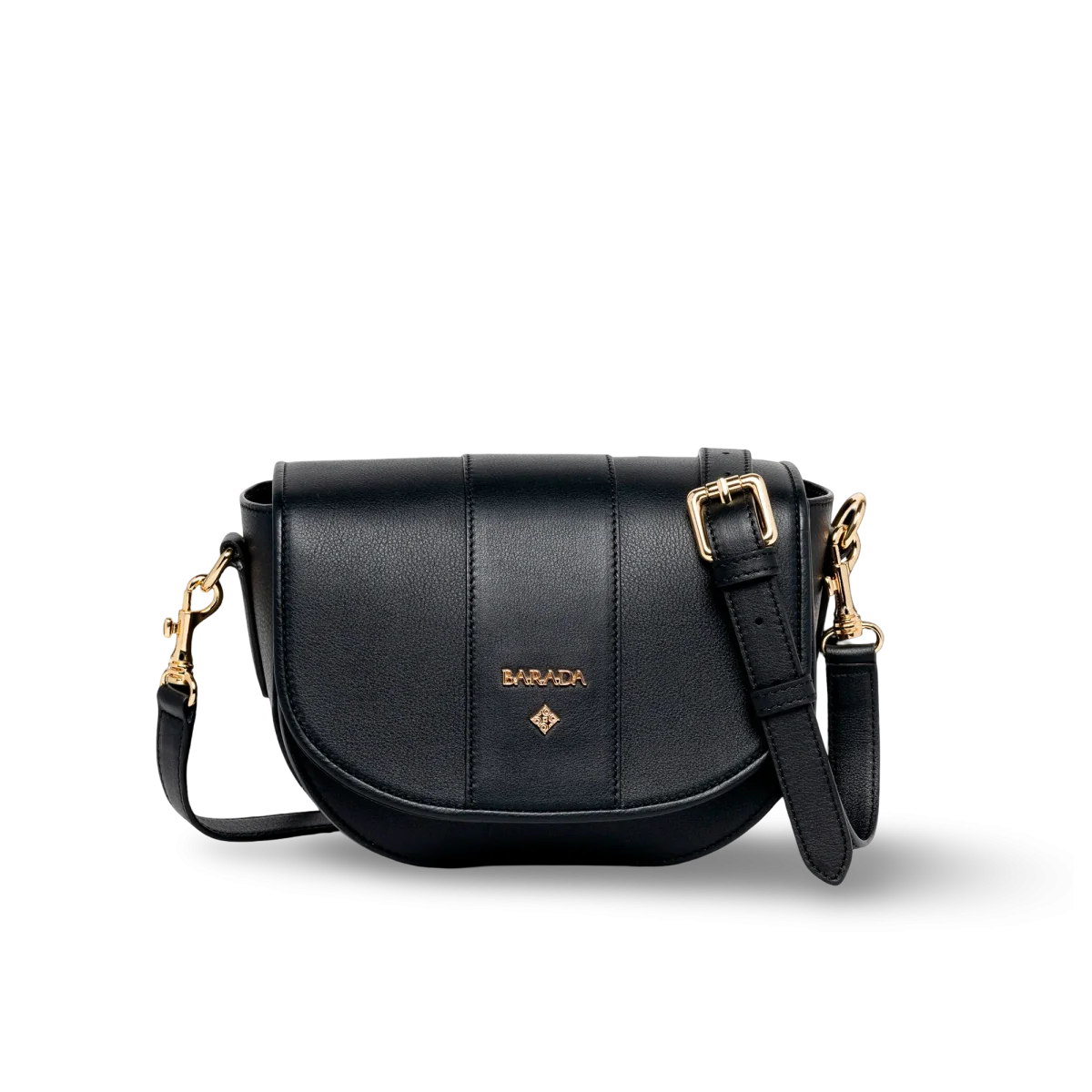 Bolso saddle en piel vacuno